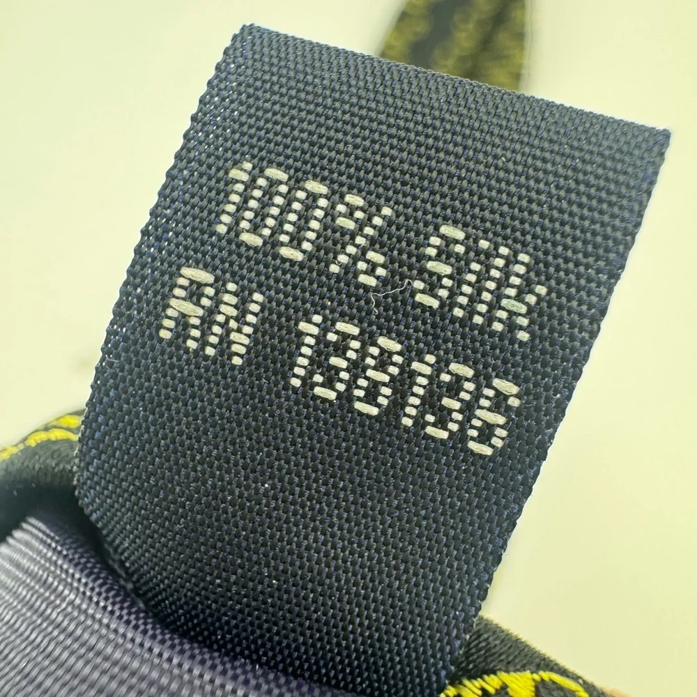 Batman Logo Boys 100% silk adjustable neck tie Black Yellow formal outfit